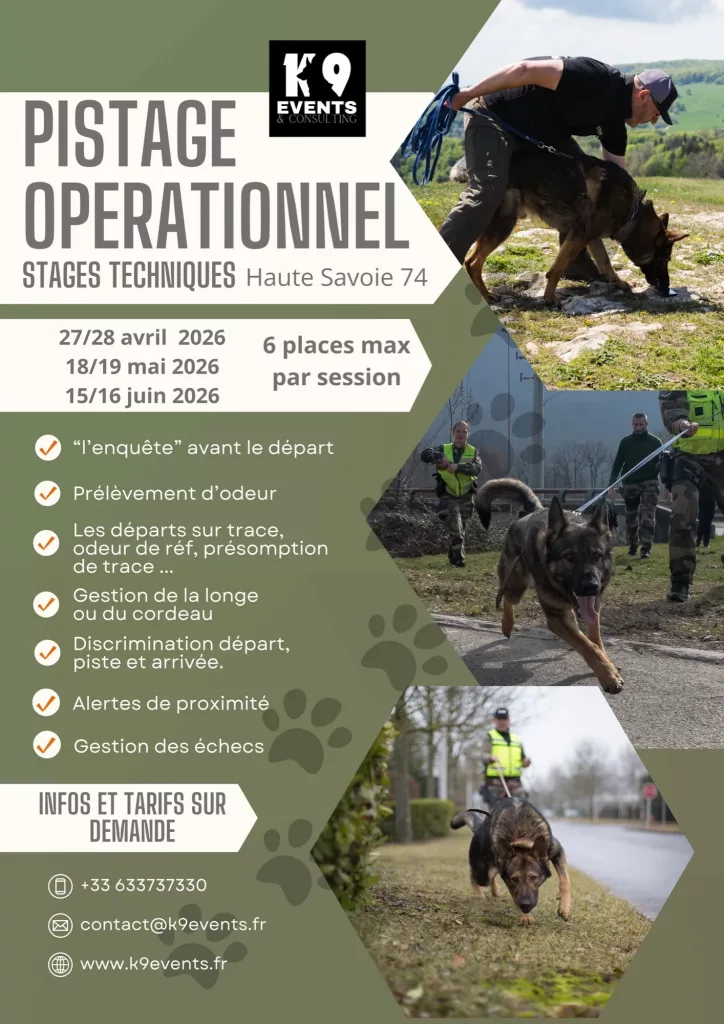 k9events pistage operationel